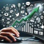 Alt text: "Grafik menunjukkan strategi efektif untuk meningkatkan CTR pada postingan media sosial, termasuk penggunaan visual menarik, call-to-action yang jelas, dan penjadwalan waktu posting yang optimal."